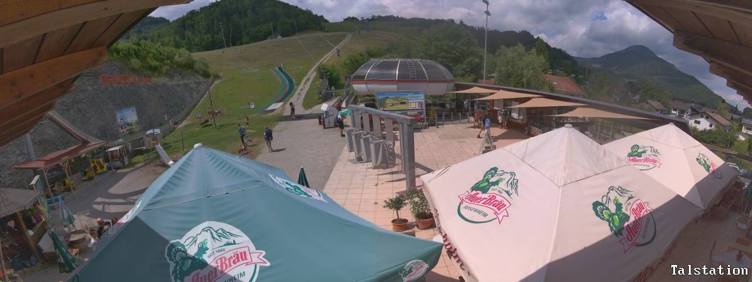 Archiv Foto Webcam Skigebiet Oberaudorf Hocheck: Talstation
