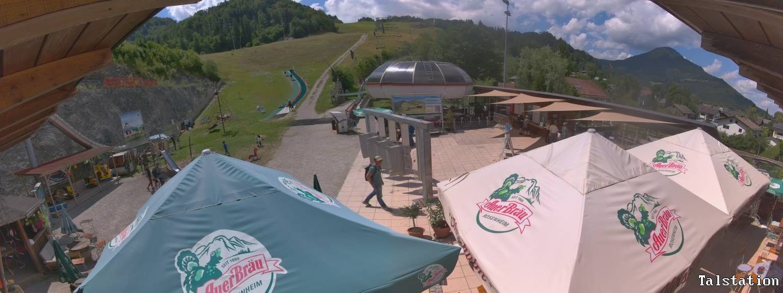 Archiv Foto Webcam Skigebiet Oberaudorf Hocheck: Talstation