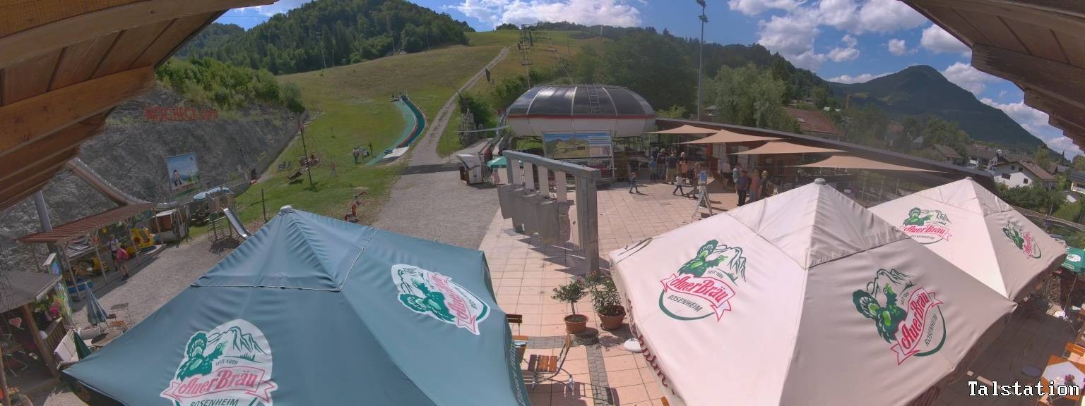 Archiv Foto Webcam Skigebiet Oberaudorf Hocheck: Talstation