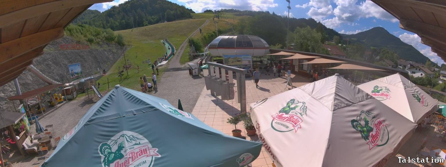 Archiv Foto Webcam Skigebiet Oberaudorf Hocheck: Talstation