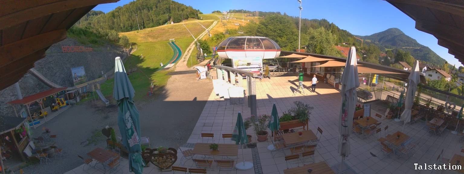 Archiv Foto Webcam Skigebiet Oberaudorf Hocheck: Talstation