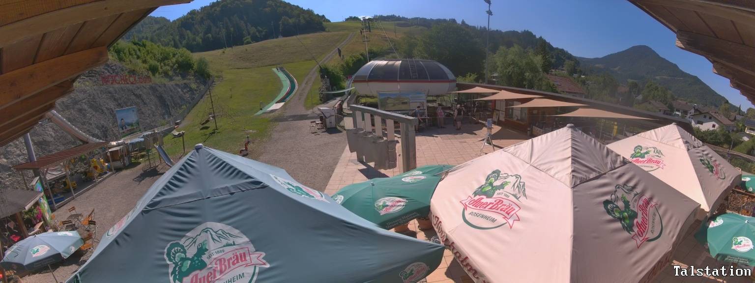 Archiv Foto Webcam Skigebiet Oberaudorf Hocheck: Talstation