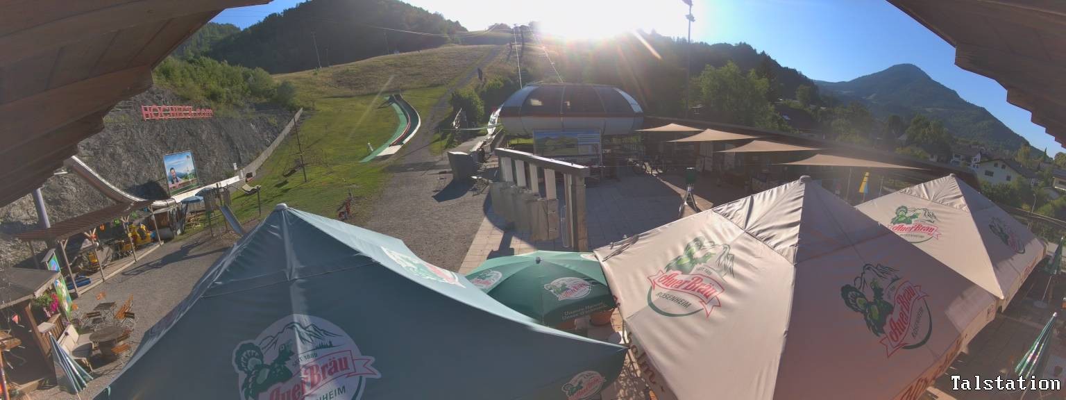 Archiv Foto Webcam Skigebiet Oberaudorf Hocheck: Talstation