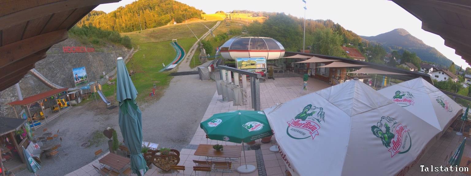 Archiv Foto Webcam Skigebiet Oberaudorf Hocheck: Talstation