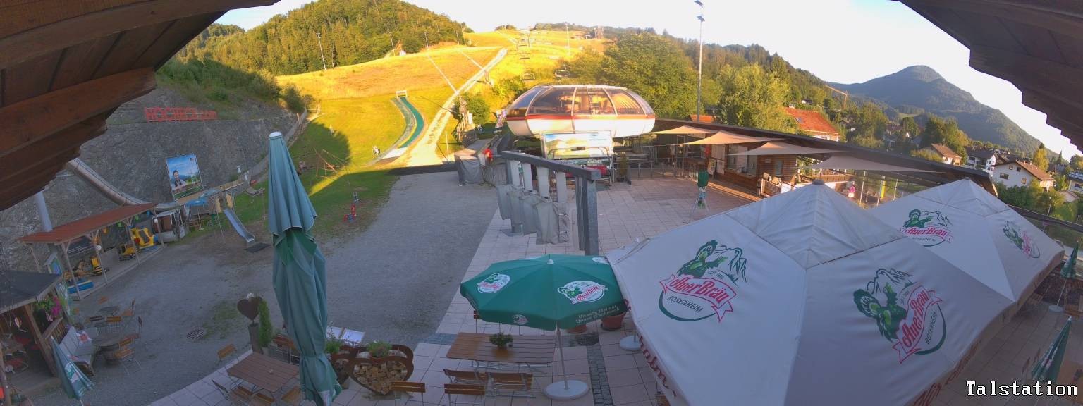 Archiv Foto Webcam Skigebiet Oberaudorf Hocheck: Talstation