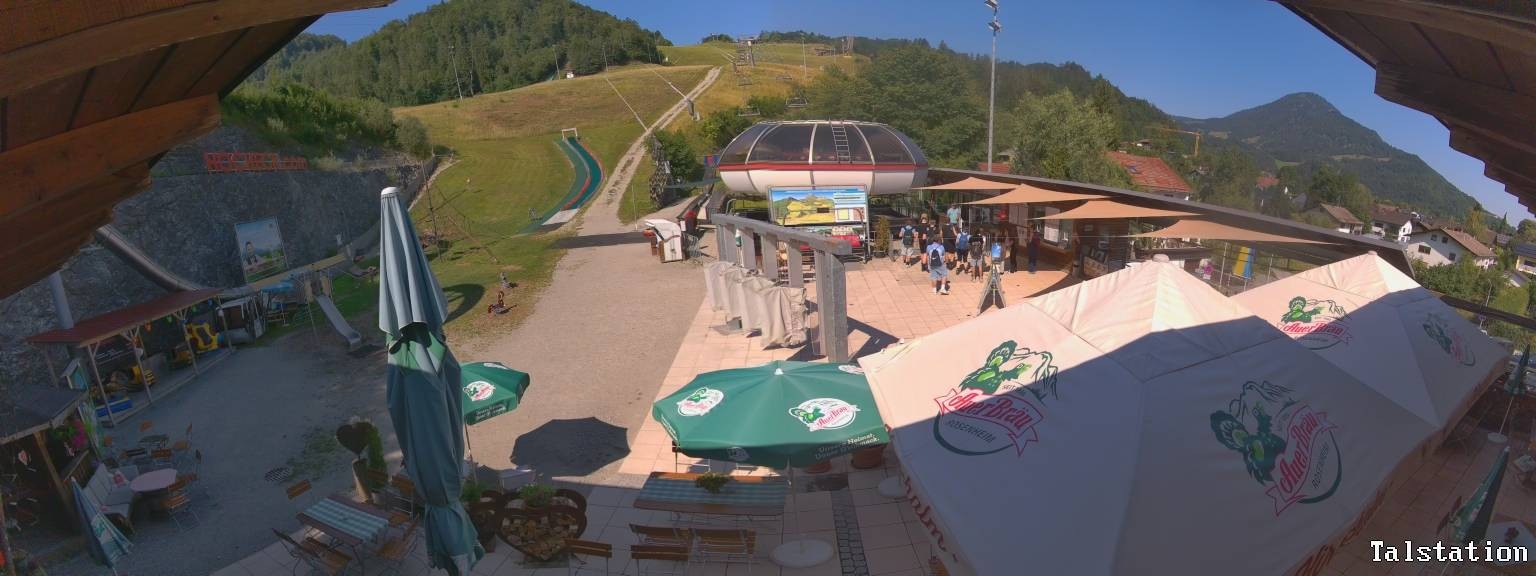Archiv Foto Webcam Skigebiet Oberaudorf Hocheck: Talstation