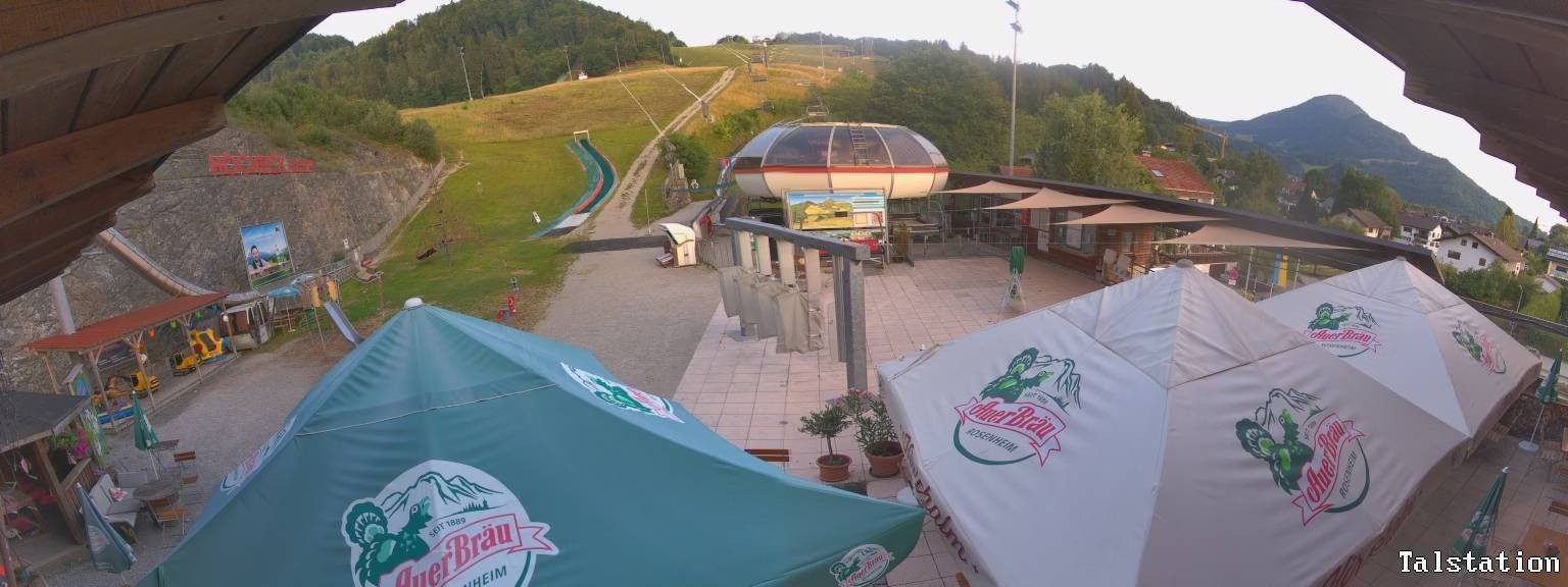 Archiv Foto Webcam Skigebiet Oberaudorf Hocheck: Talstation