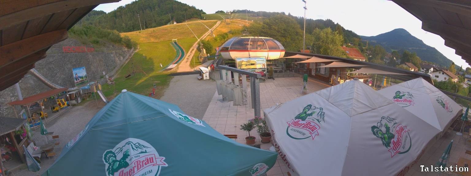 Archiv Foto Webcam Skigebiet Oberaudorf Hocheck: Talstation