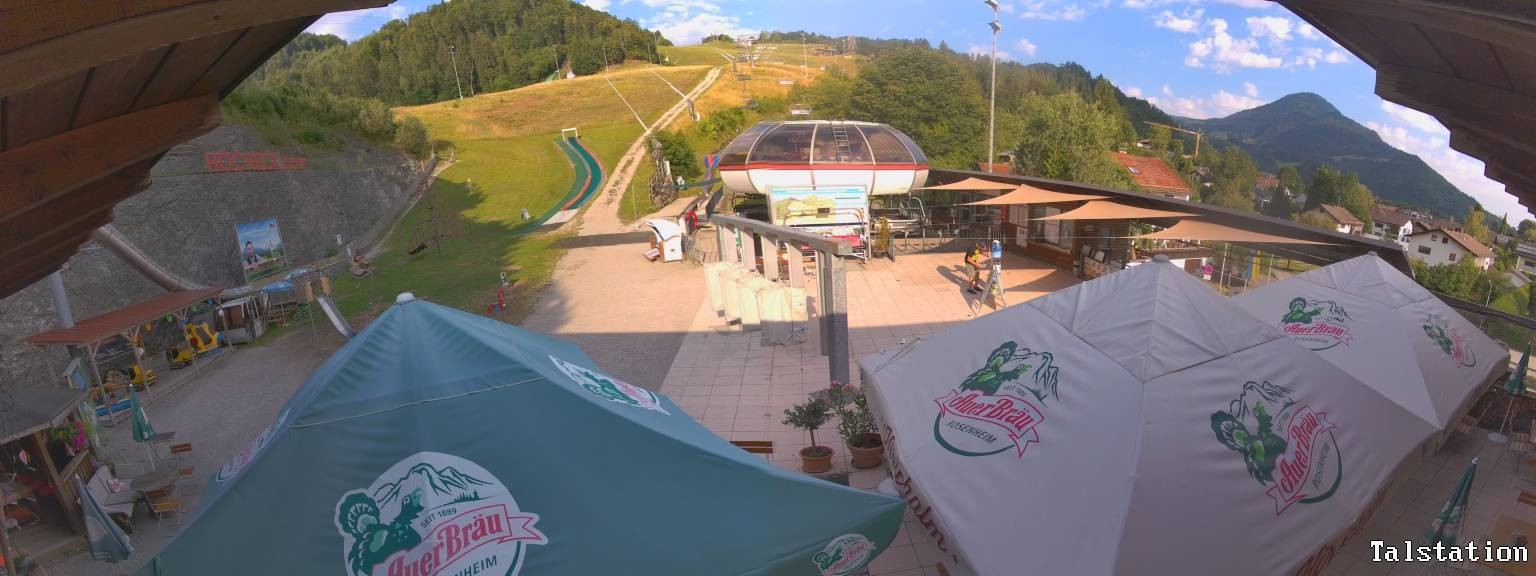 Archiv Foto Webcam Skigebiet Oberaudorf Hocheck: Talstation
