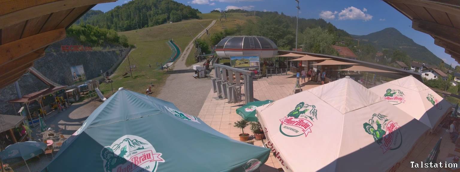 Archiv Foto Webcam Skigebiet Oberaudorf Hocheck: Talstation
