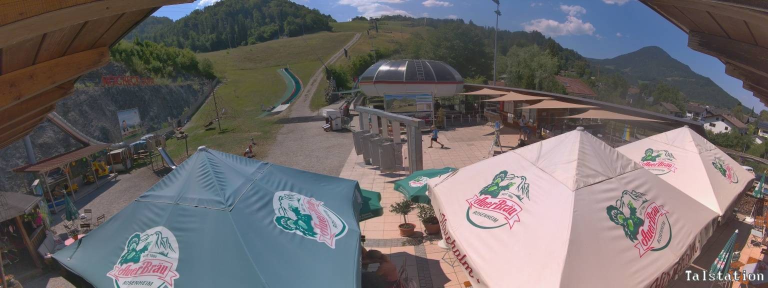 Archiv Foto Webcam Skigebiet Oberaudorf Hocheck: Talstation