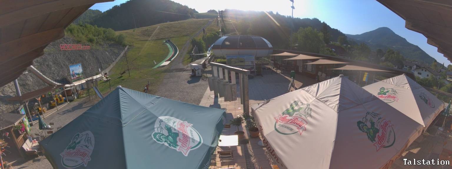 Archiv Foto Webcam Skigebiet Oberaudorf Hocheck: Talstation