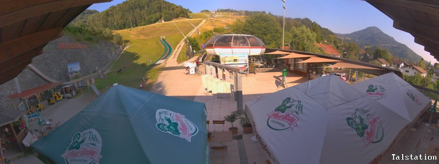 Archiv Foto Webcam Skigebiet Oberaudorf Hocheck: Talstation