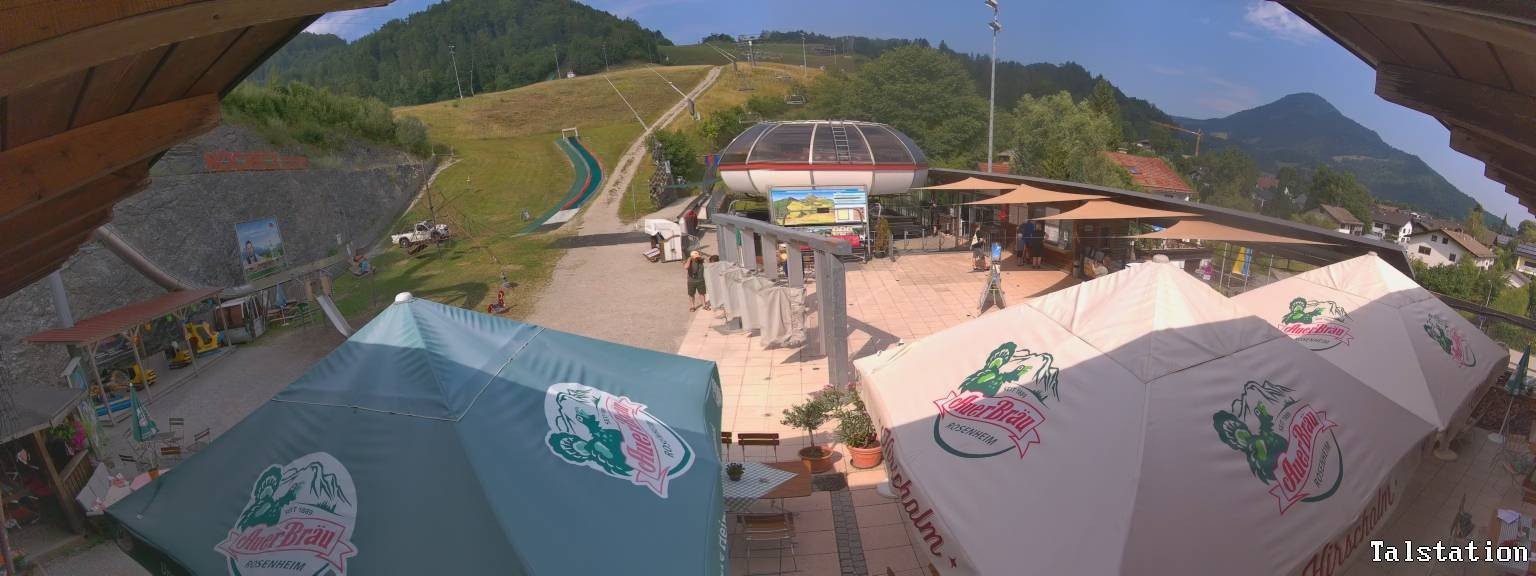 Archiv Foto Webcam Skigebiet Oberaudorf Hocheck: Talstation