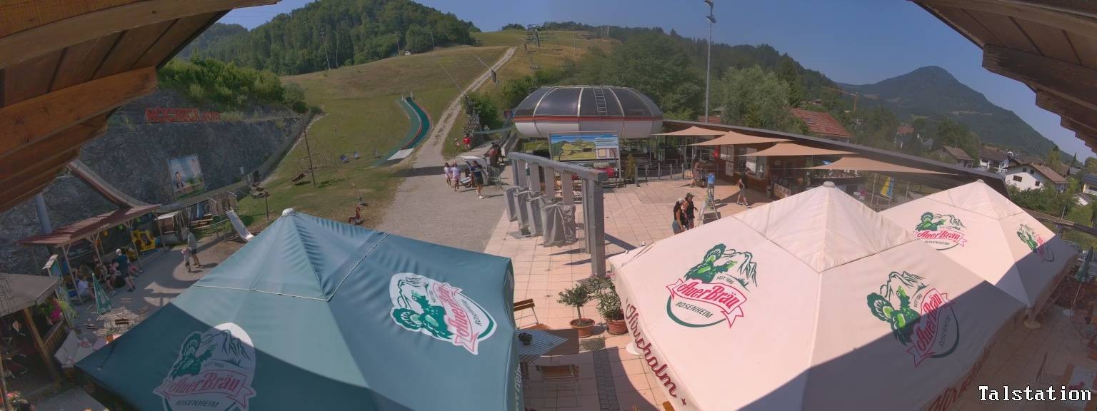 Archiv Foto Webcam Skigebiet Oberaudorf Hocheck: Talstation