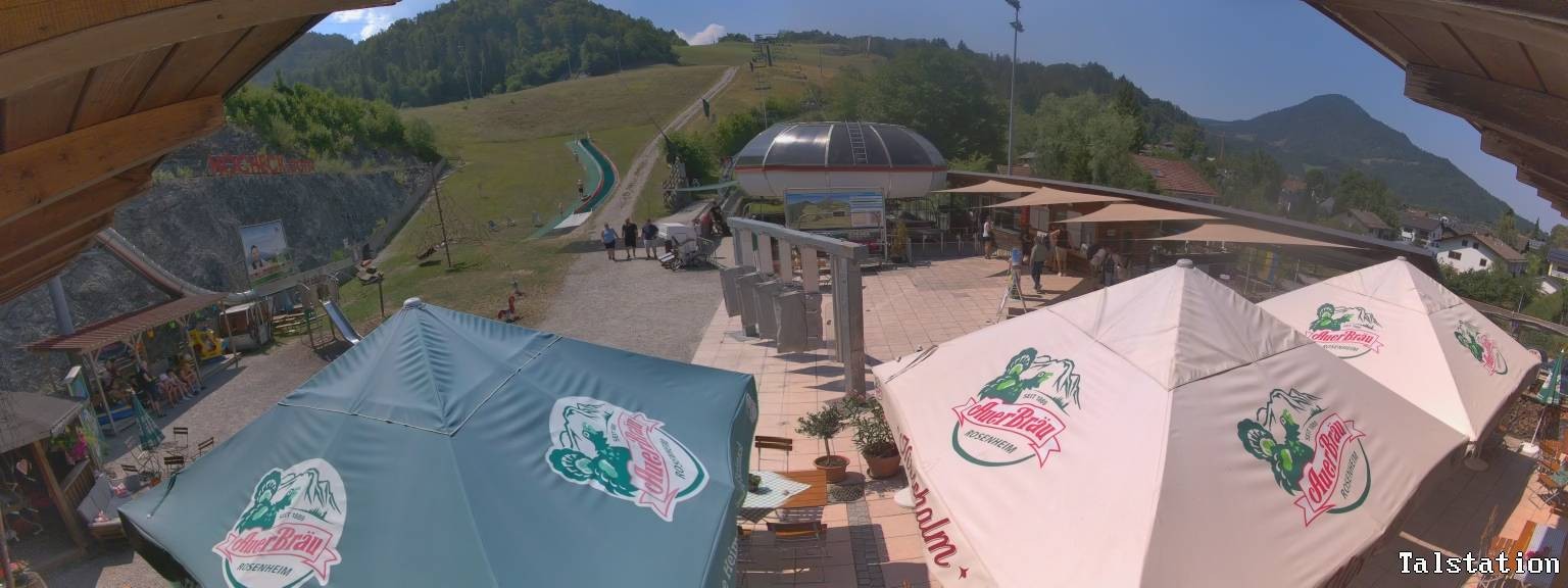 Archiv Foto Webcam Skigebiet Oberaudorf Hocheck: Talstation