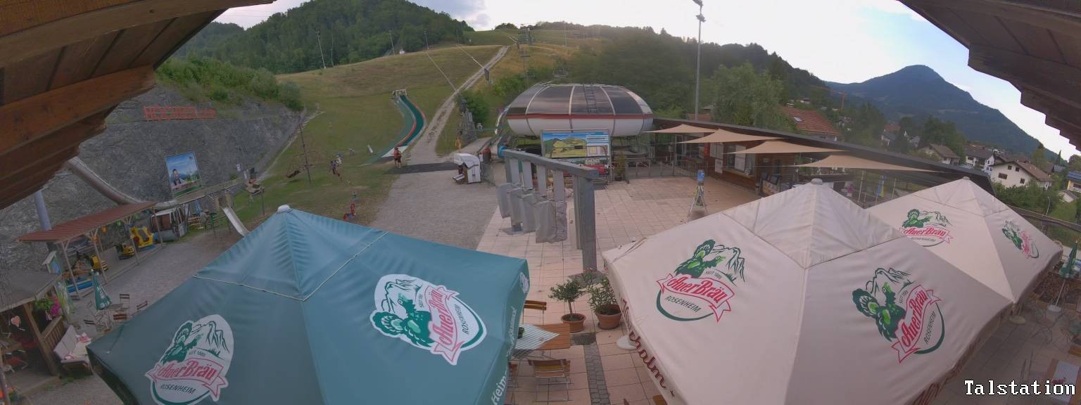 Archiv Foto Webcam Skigebiet Oberaudorf Hocheck: Talstation