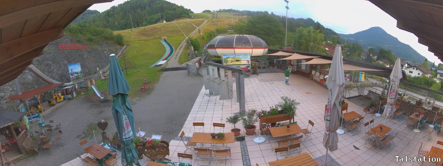 Archiv Foto Webcam Skigebiet Oberaudorf Hocheck: Talstation