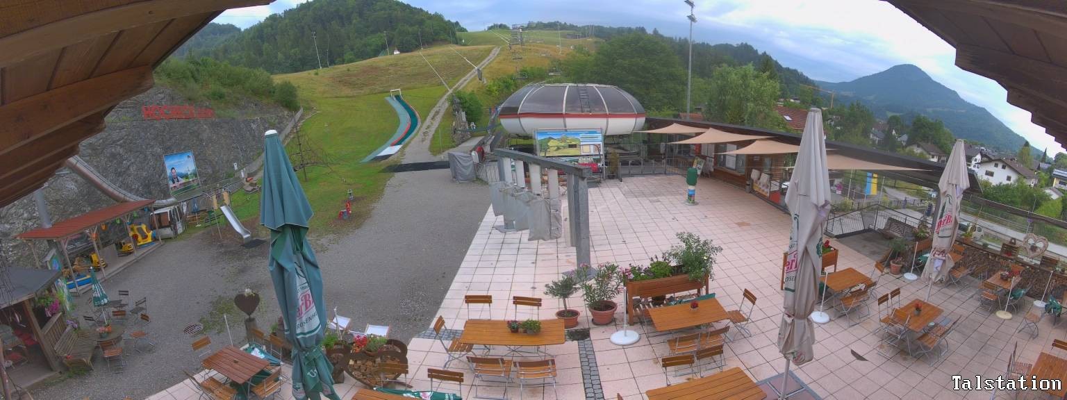 Archiv Foto Webcam Skigebiet Oberaudorf Hocheck: Talstation