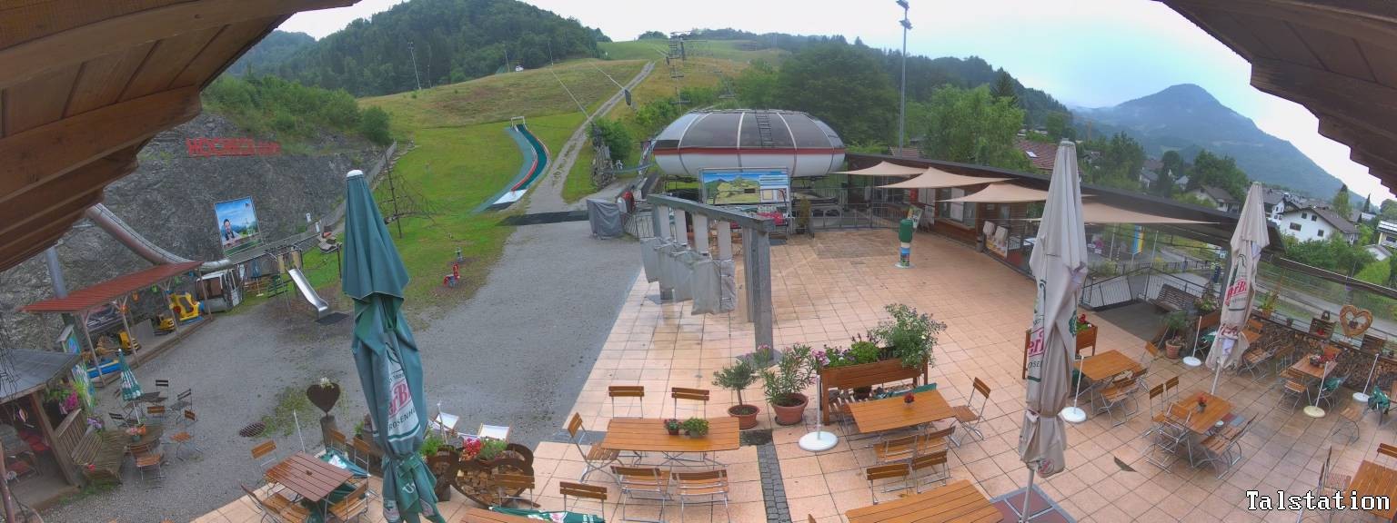 Archiv Foto Webcam Skigebiet Oberaudorf Hocheck: Talstation