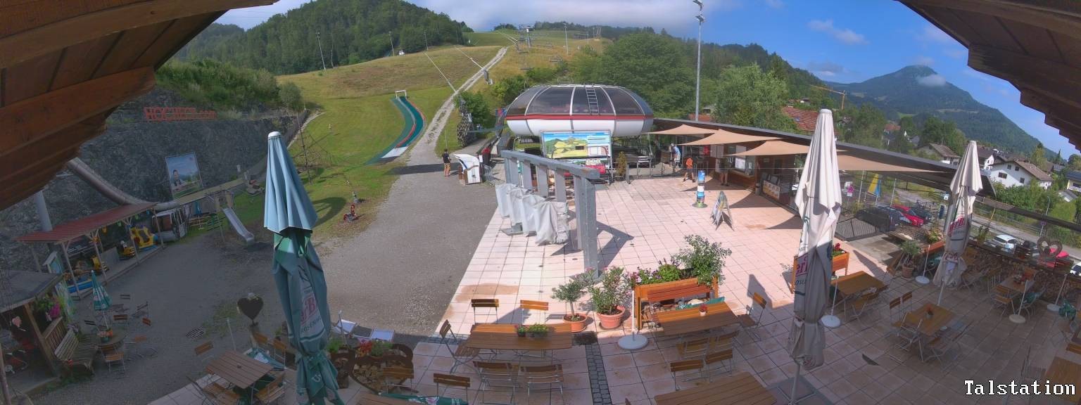 Archiv Foto Webcam Skigebiet Oberaudorf Hocheck: Talstation