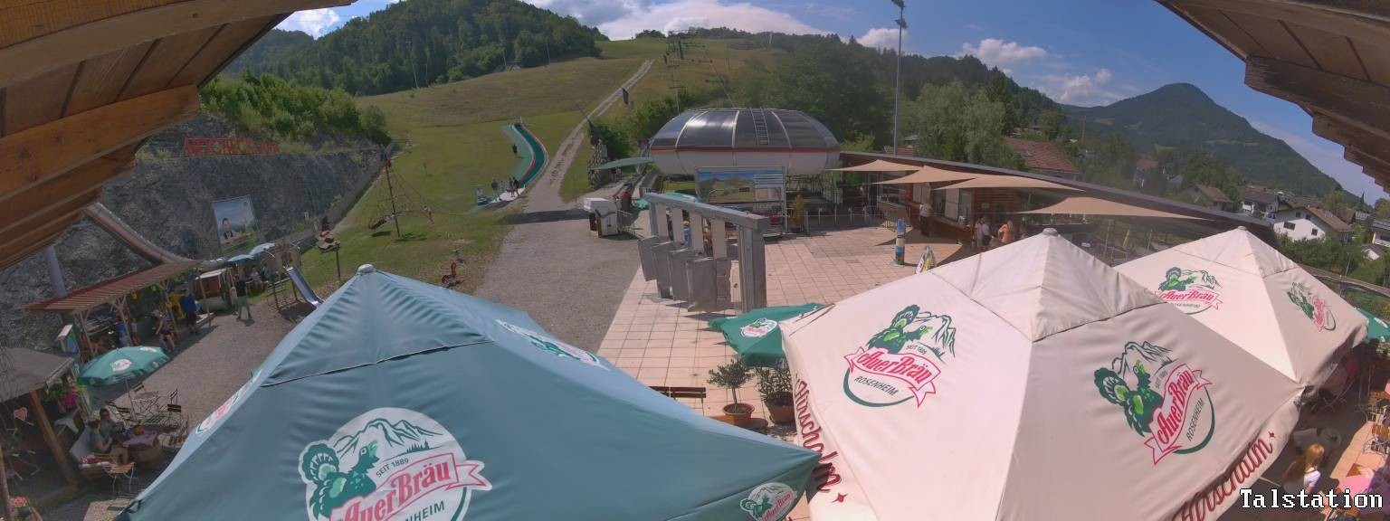 Archiv Foto Webcam Skigebiet Oberaudorf Hocheck: Talstation