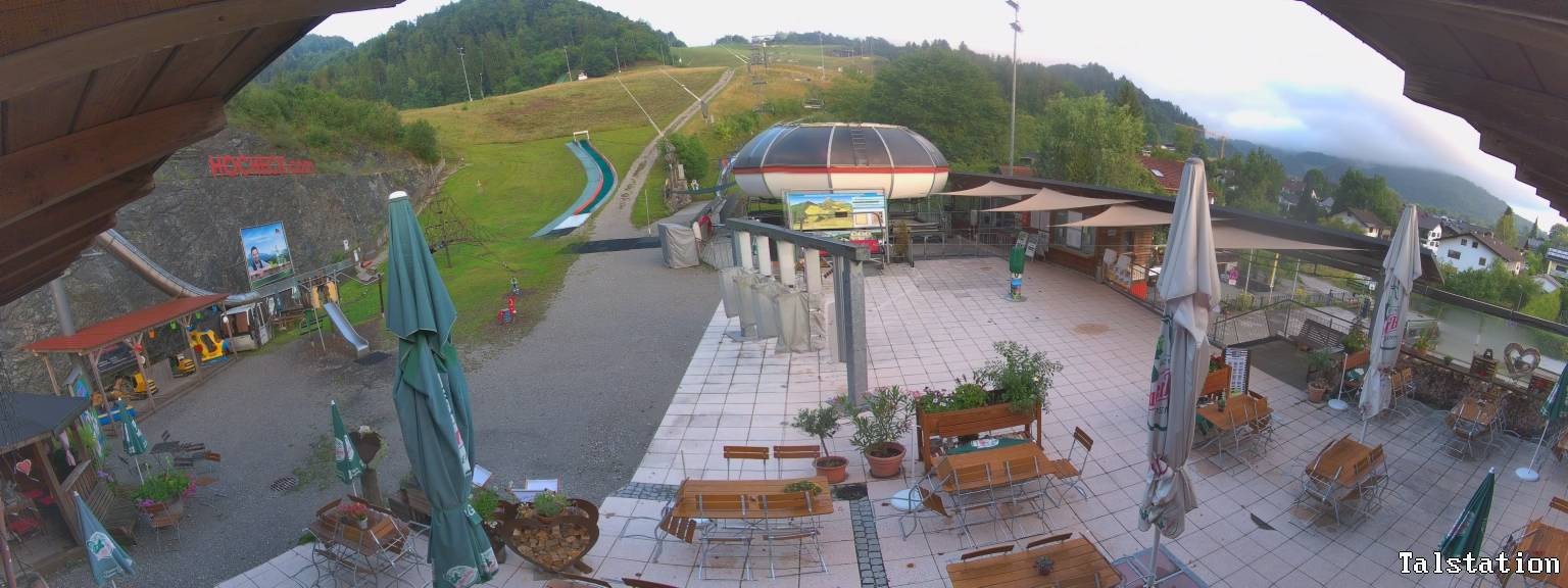 Archiv Foto Webcam Skigebiet Oberaudorf Hocheck: Talstation