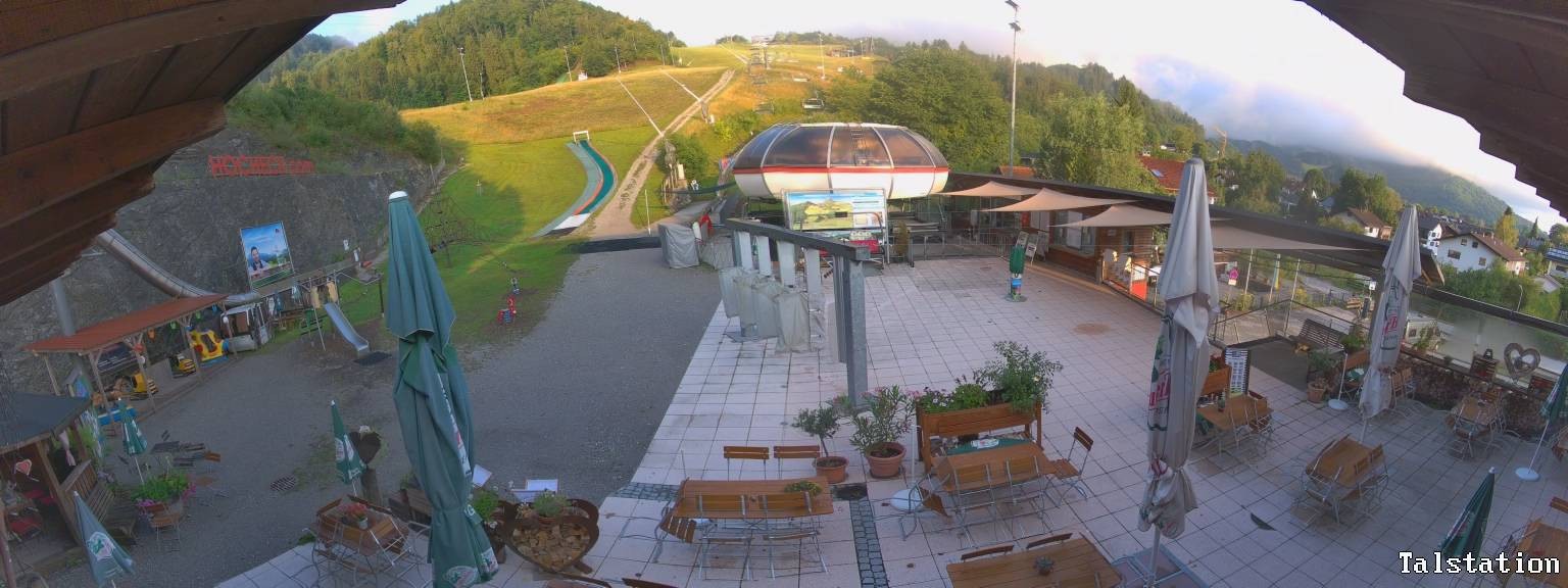 Archiv Foto Webcam Skigebiet Oberaudorf Hocheck: Talstation
