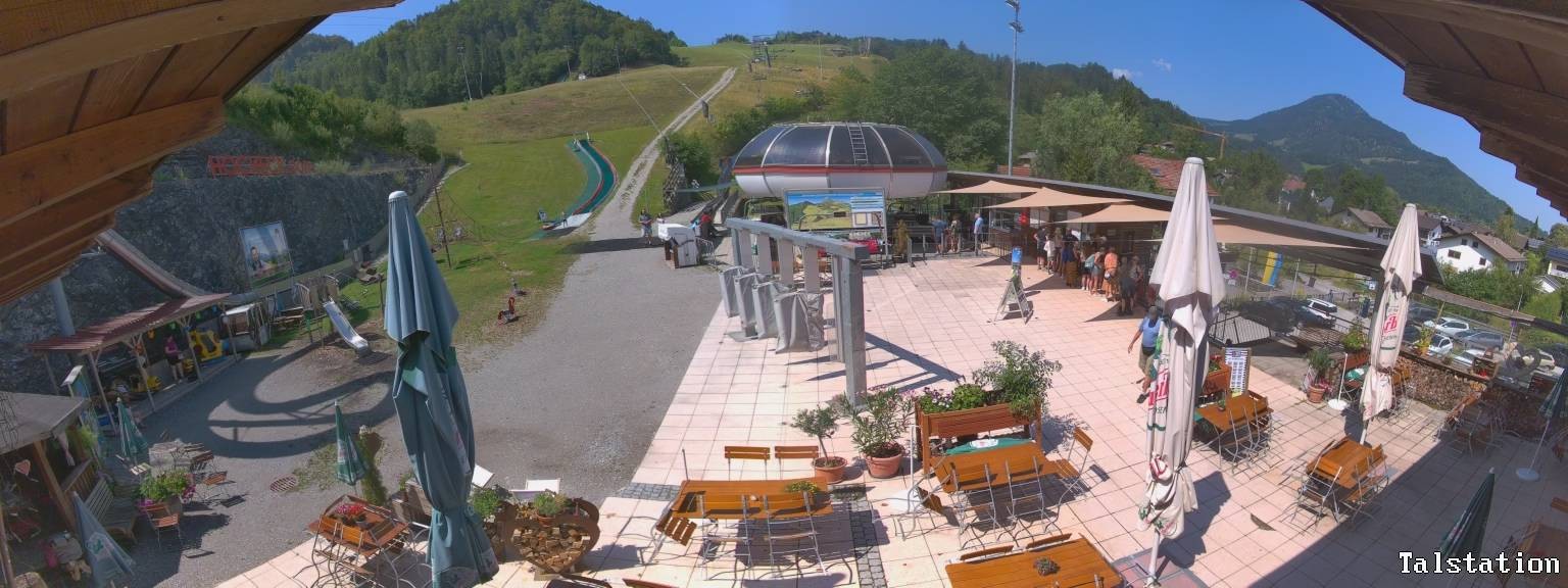 Archiv Foto Webcam Skigebiet Oberaudorf Hocheck: Talstation