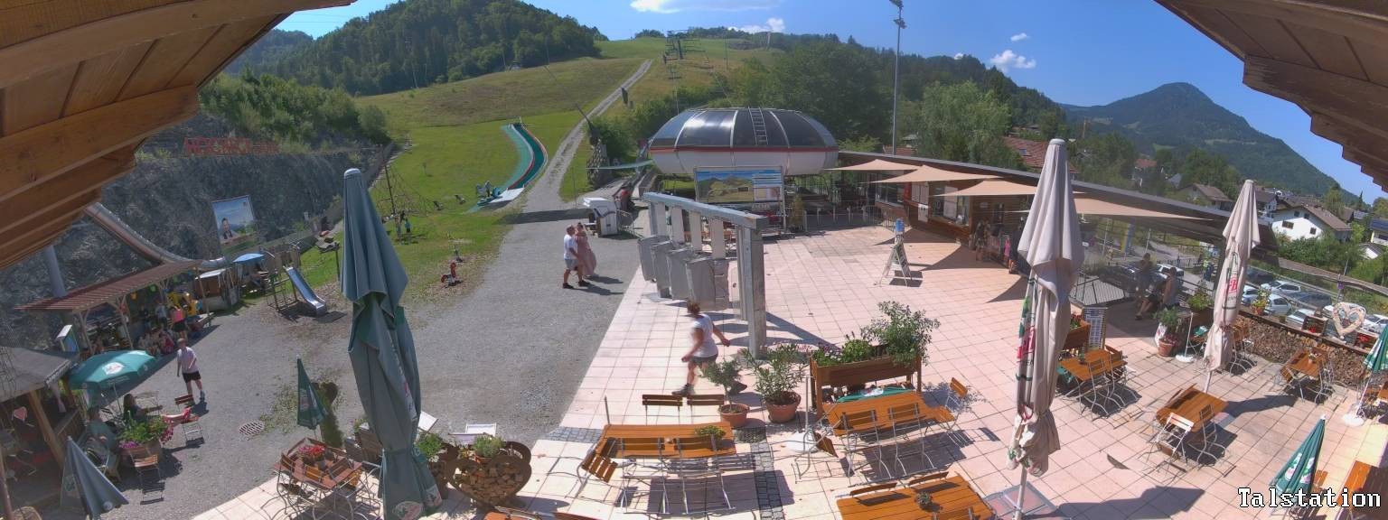 Archiv Foto Webcam Skigebiet Oberaudorf Hocheck: Talstation