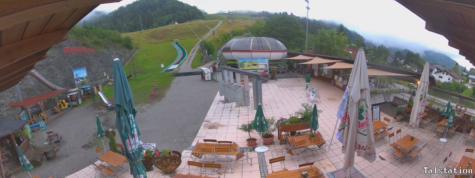 Archiv Foto Webcam Skigebiet Oberaudorf Hocheck: Talstation