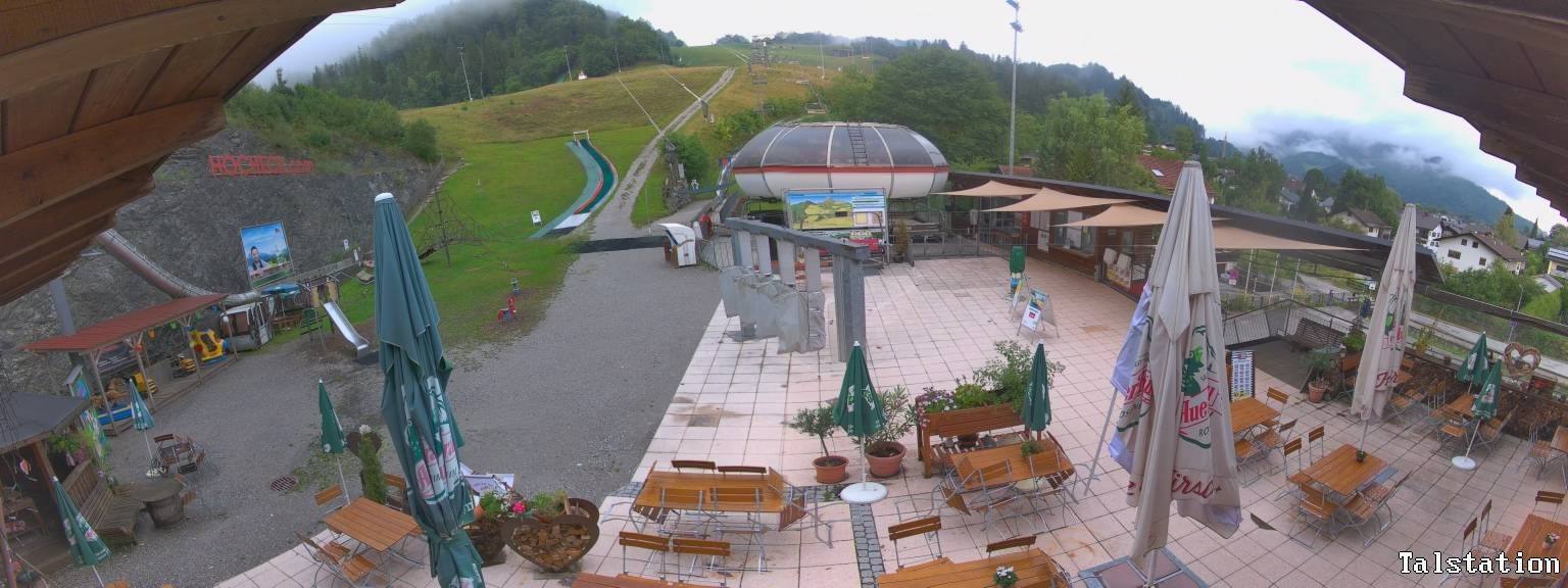 Archiv Foto Webcam Skigebiet Oberaudorf Hocheck: Talstation
