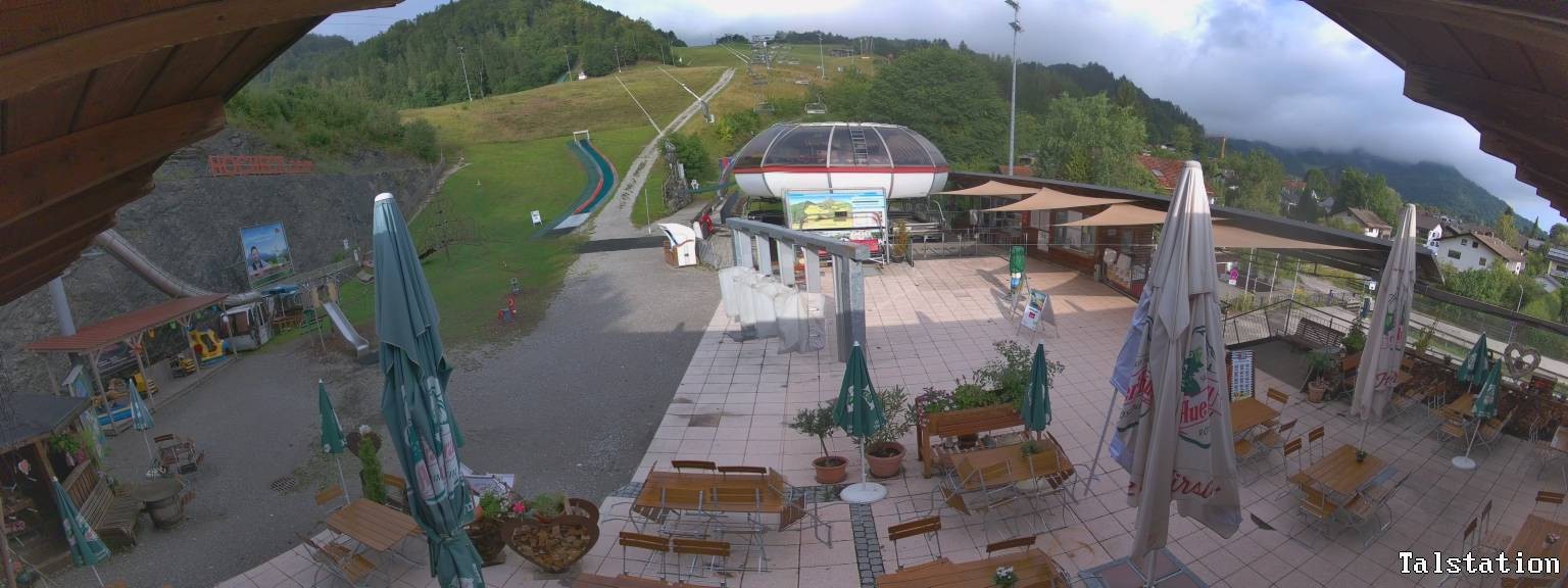 Archiv Foto Webcam Skigebiet Oberaudorf Hocheck: Talstation