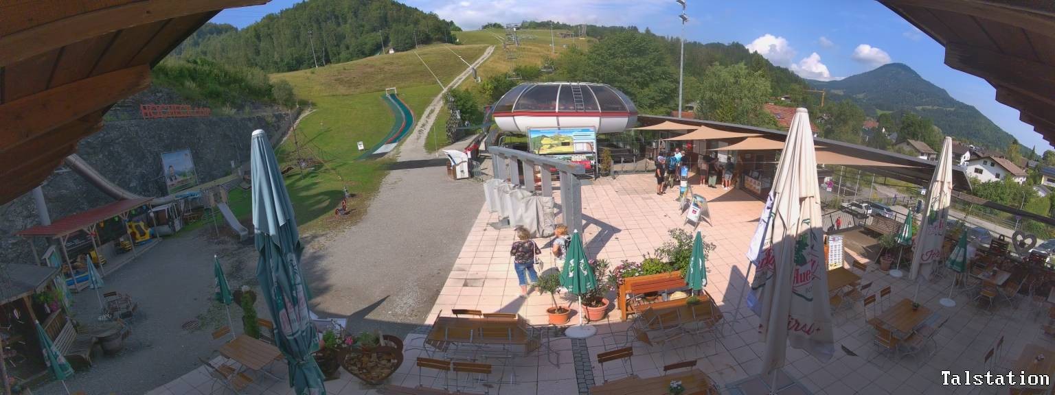 Archiv Foto Webcam Skigebiet Oberaudorf Hocheck: Talstation