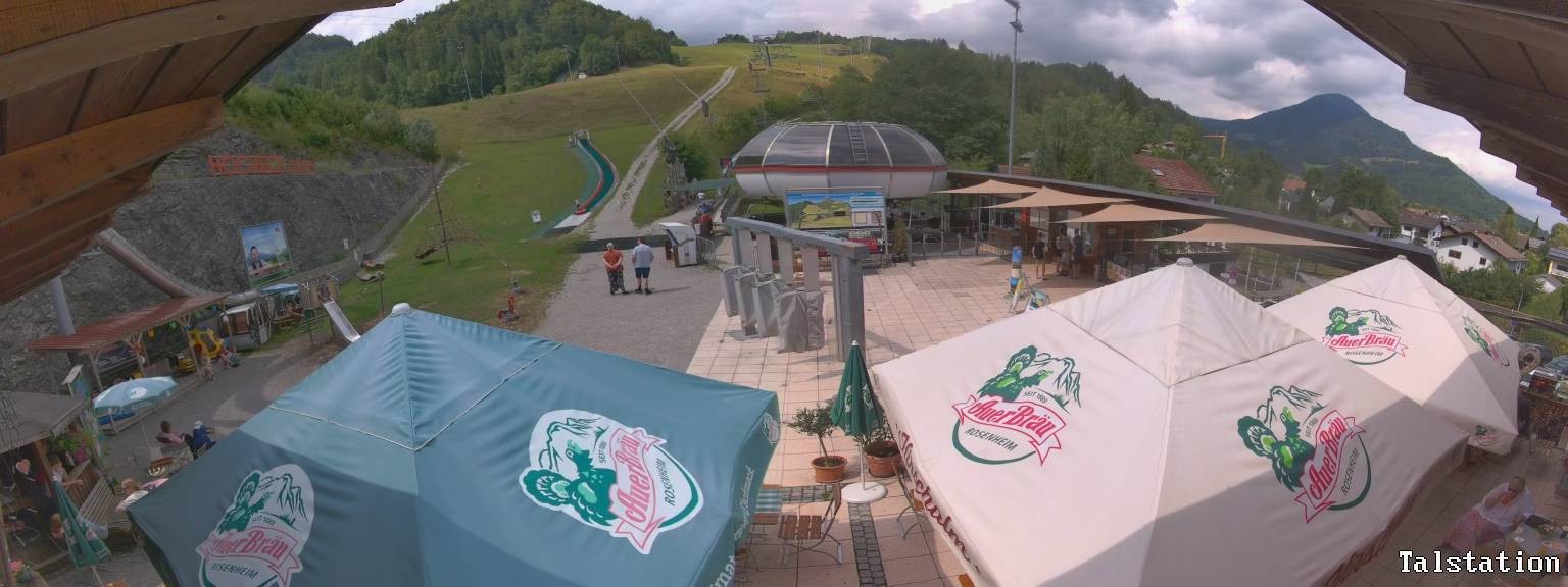 Archiv Foto Webcam Skigebiet Oberaudorf Hocheck: Talstation