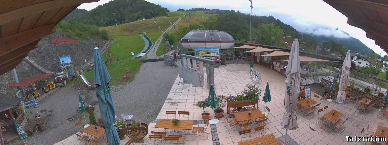 Archiv Foto Webcam Skigebiet Oberaudorf Hocheck: Talstation