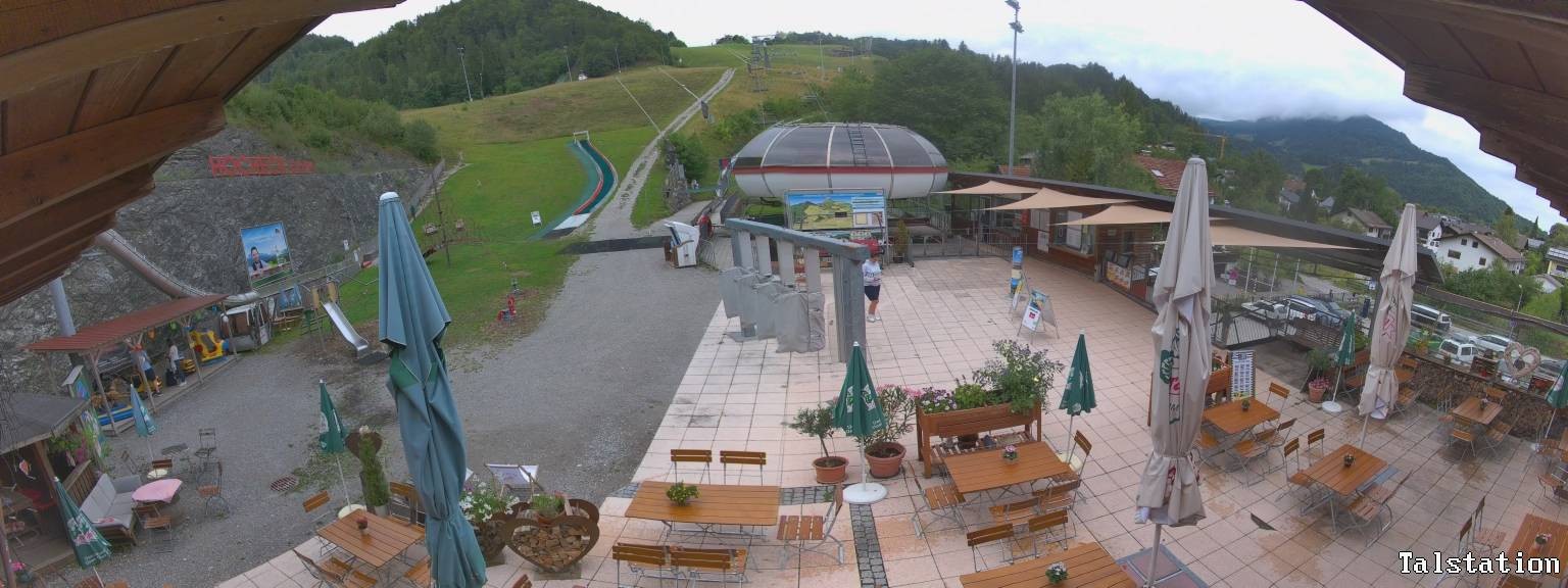 Archiv Foto Webcam Skigebiet Oberaudorf Hocheck: Talstation