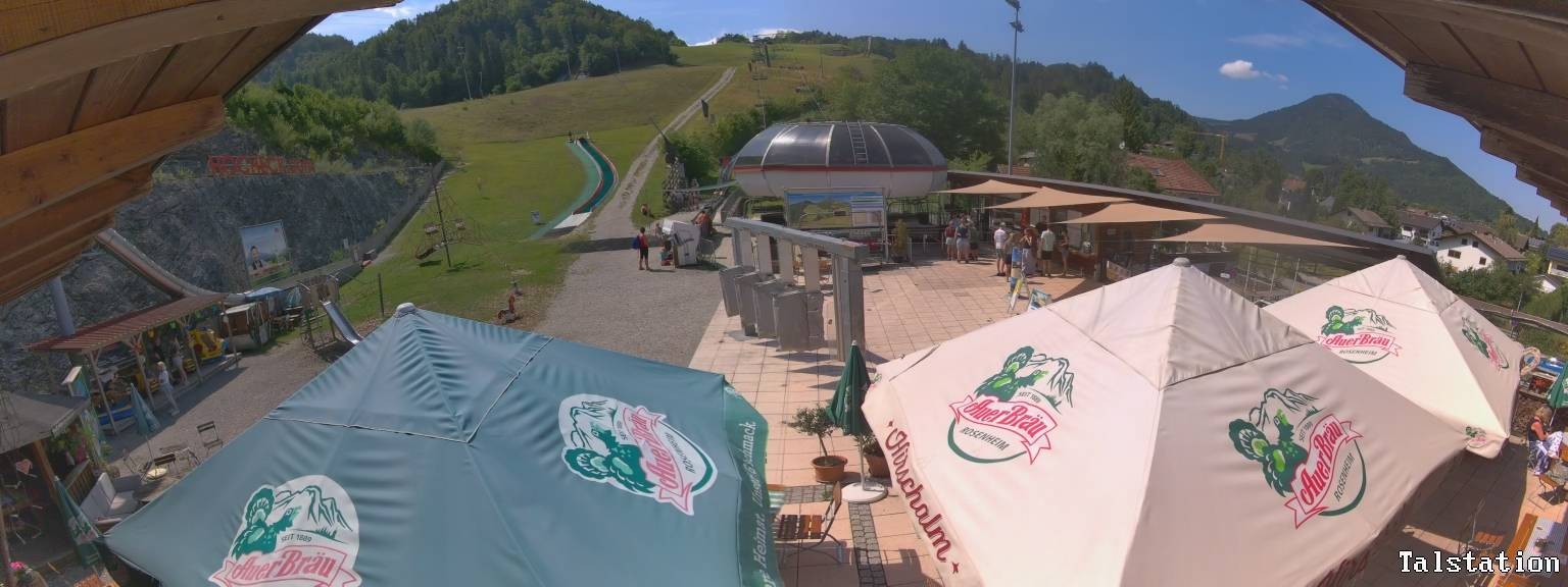 Archiv Foto Webcam Skigebiet Oberaudorf Hocheck: Talstation