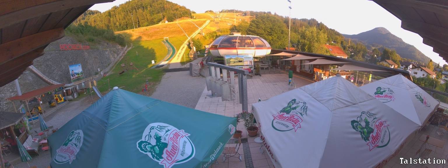 Archiv Foto Webcam Skigebiet Oberaudorf Hocheck: Talstation