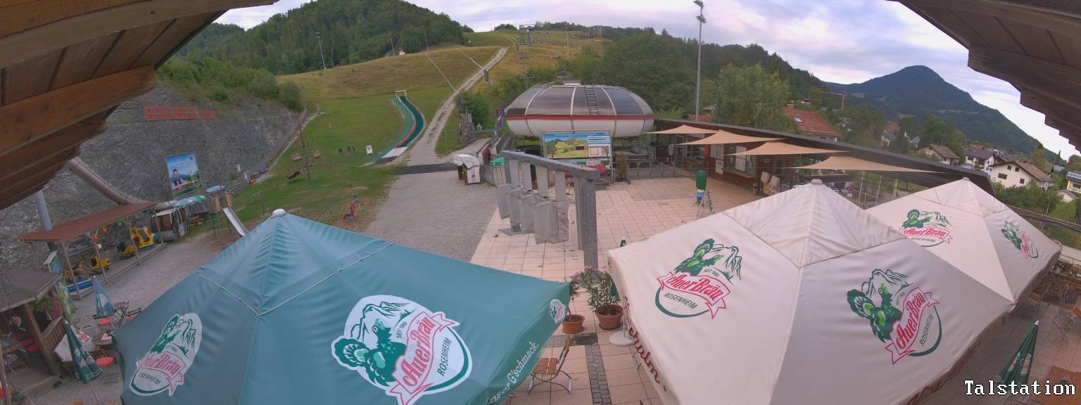 Archiv Foto Webcam Skigebiet Oberaudorf Hocheck: Talstation