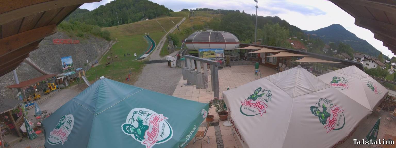 Archiv Foto Webcam Skigebiet Oberaudorf Hocheck: Talstation