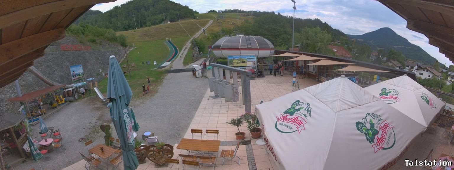 Archiv Foto Webcam Skigebiet Oberaudorf Hocheck: Talstation