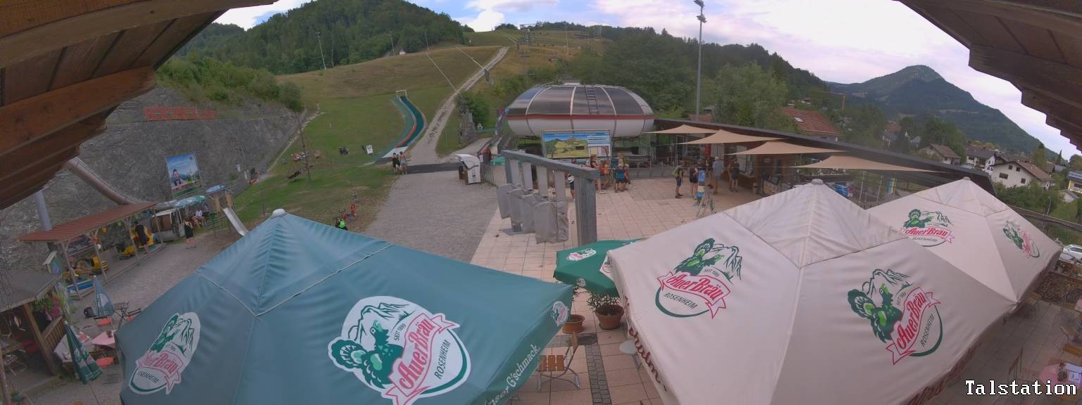 Archiv Foto Webcam Skigebiet Oberaudorf Hocheck: Talstation
