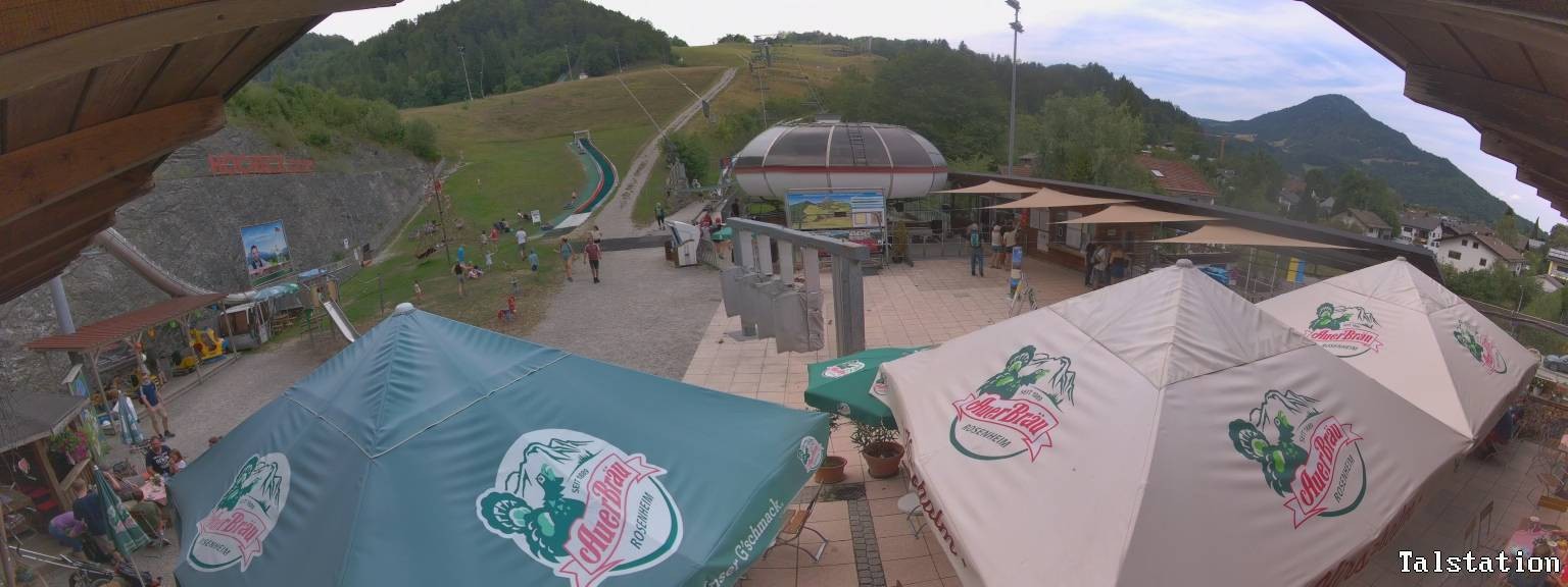 Archiv Foto Webcam Skigebiet Oberaudorf Hocheck: Talstation