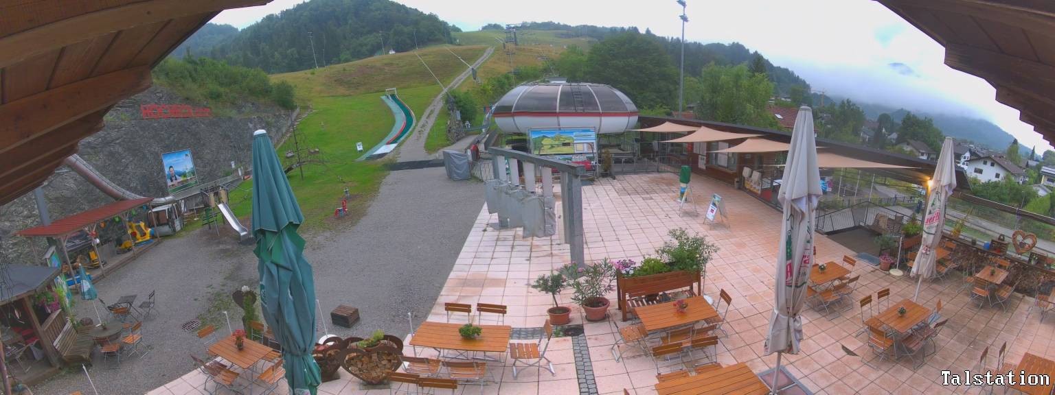 Archiv Foto Webcam Skigebiet Oberaudorf Hocheck: Talstation