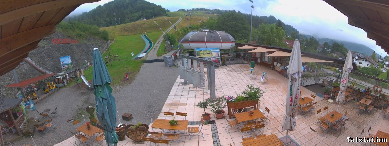 Archiv Foto Webcam Skigebiet Oberaudorf Hocheck: Talstation