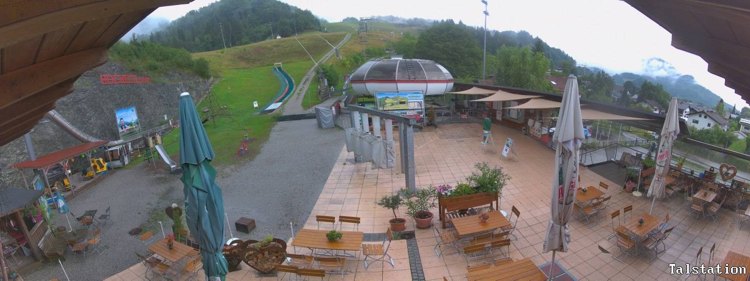 Archiv Foto Webcam Skigebiet Oberaudorf Hocheck: Talstation