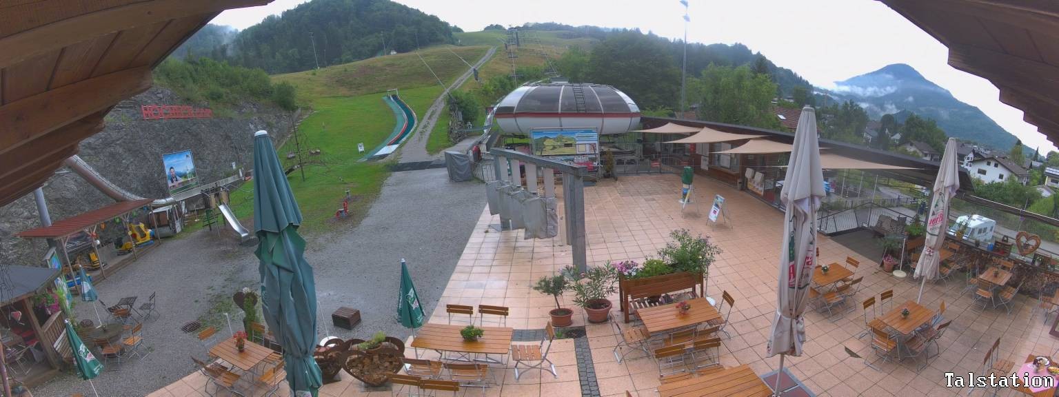 Archiv Foto Webcam Skigebiet Oberaudorf Hocheck: Talstation