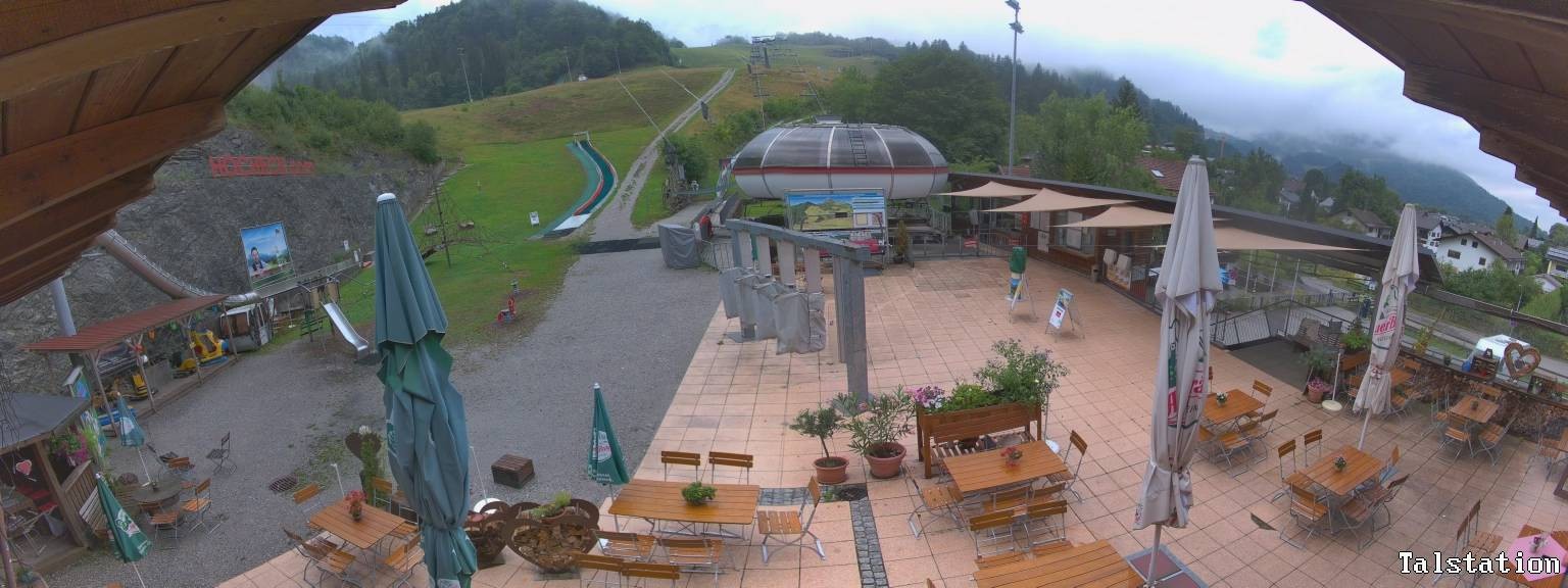 Archiv Foto Webcam Skigebiet Oberaudorf Hocheck: Talstation