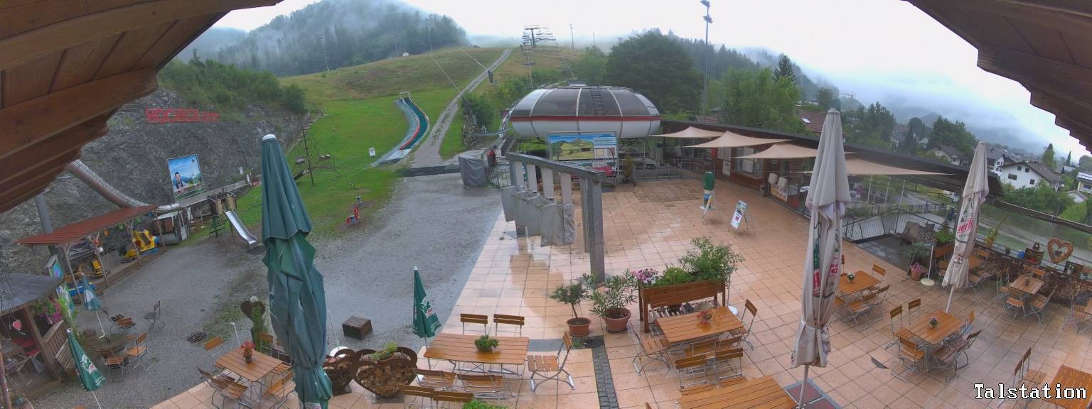 Archiv Foto Webcam Skigebiet Oberaudorf Hocheck: Talstation
